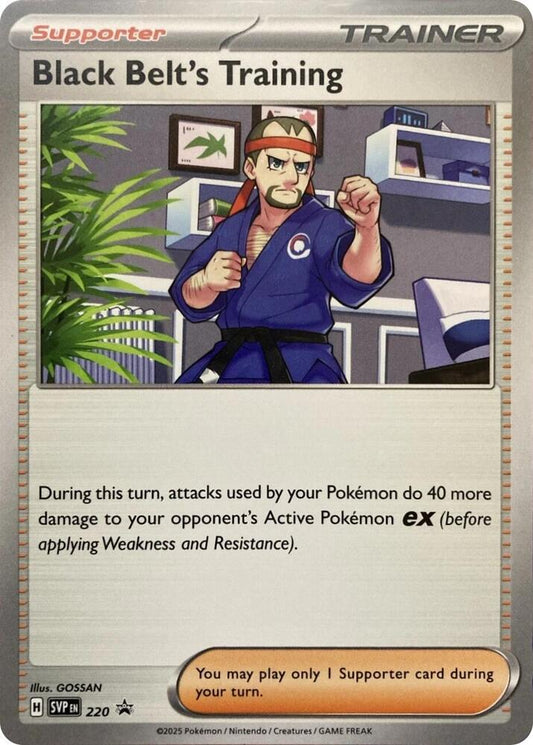 Black Belt's Training - 220 [SV Scarlet and Violet Promo Cards]