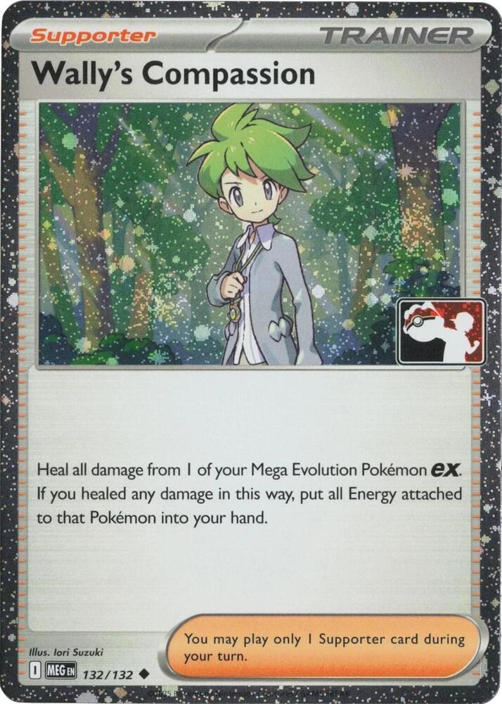 Wally's Compassion - 132/132 (Cosmos Holo) [Prize Pack Series Cards]