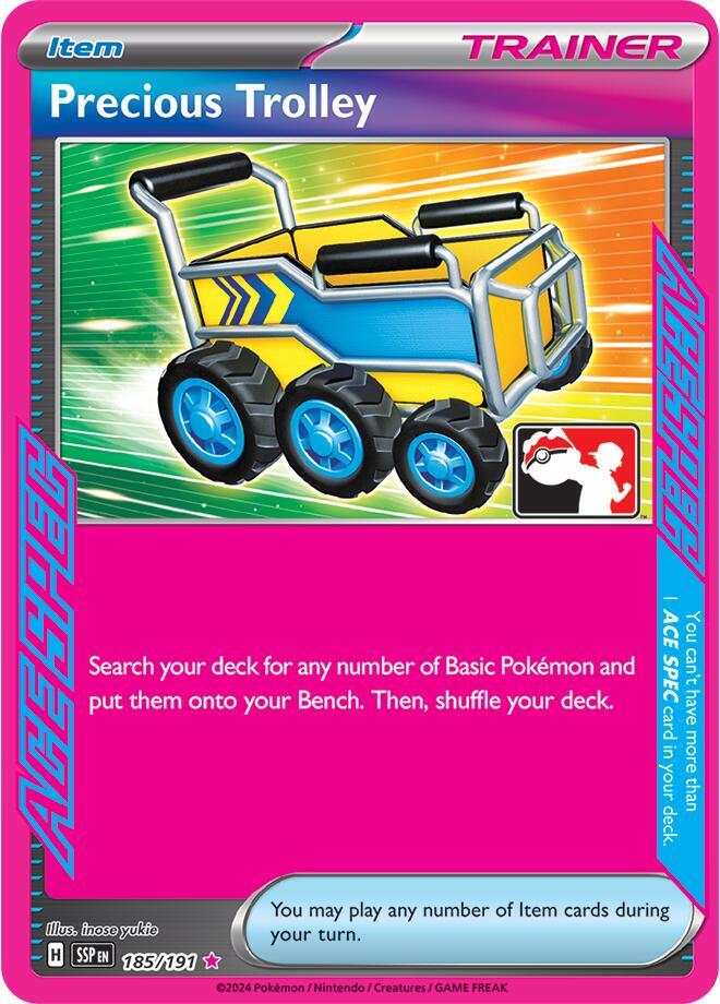 Precious Trolley - 185/191 [Prize Pack Series Cards]