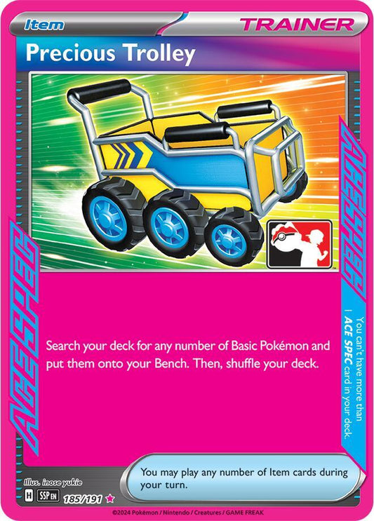 Precious Trolley - 185/191 [Prize Pack Series Cards]