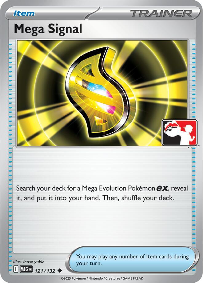 Mega Signal - 121/132 [Prize Pack Series Cards]