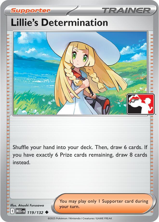 Lillie's Determination - 119/132 [Prize Pack Series Cards]