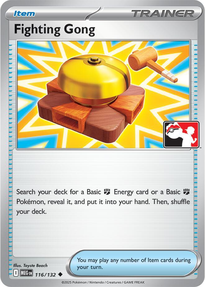 Fighting Gong - 116/132 [Prize Pack Series Cards]