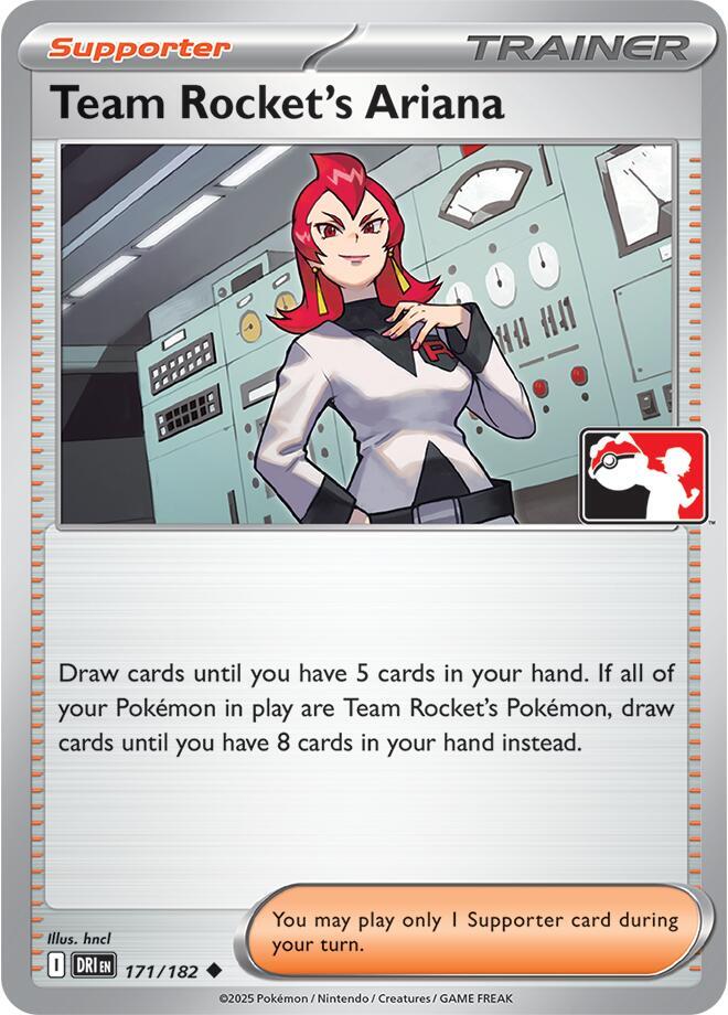 Team Rocket's Ariana - 171/182 [Prize Pack Series Cards]
