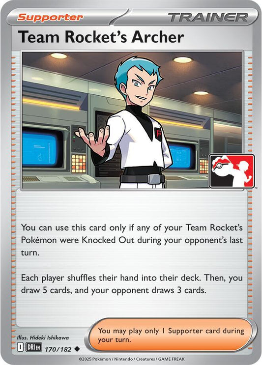 Team Rocket's Archer - 170/182 [Prize Pack Series Cards]