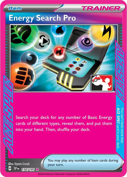 Energy Search Pro - 176/191 [Prize Pack Series Cards]