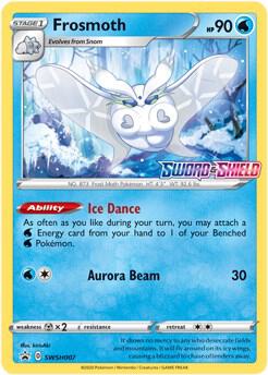 Frosmoth - SWSH007 (Prerelease) [SWSH Sword and Shield Promo Cards]