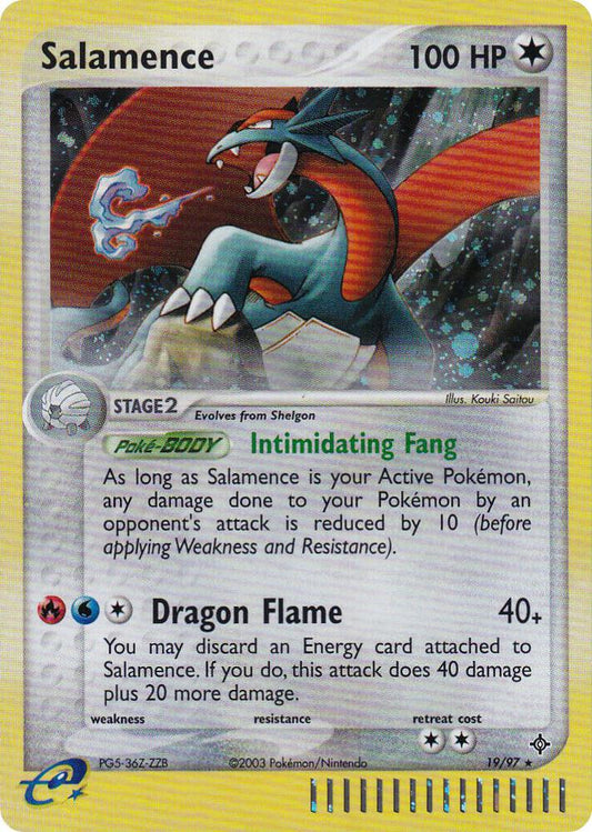Salamence - 19/97 (e-League) [Nintendo Promos]