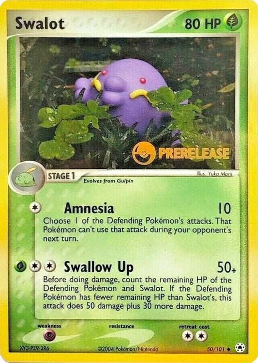 Swalot - 50/101 (Prerelease) [Nintendo Promos]