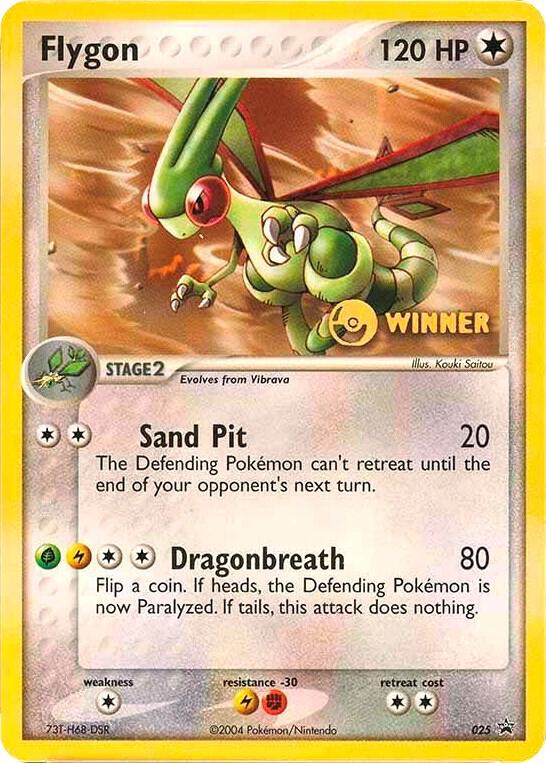 Flygon - 025 (e-League) [Winner] [Nintendo Promos]