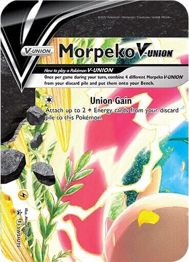 Morpeko V-Union - SWSH215 [SWSH Sword and Shield Promo Cards]