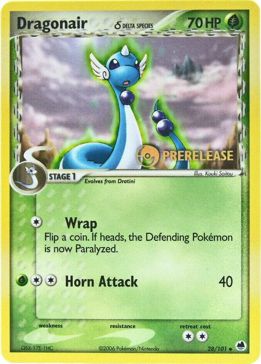 Dragonair (Delta Species) - 28/101 (Prerelease) [Nintendo Promos]