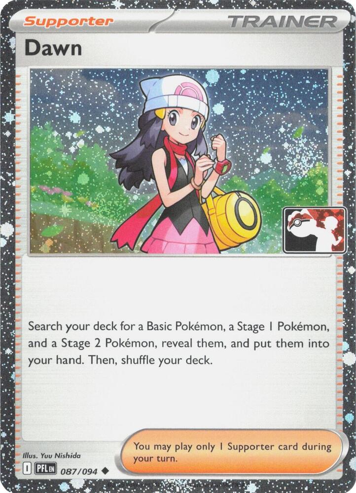 Dawn - 087/094 (Cosmos Holo) [Prize Pack Series Cards]