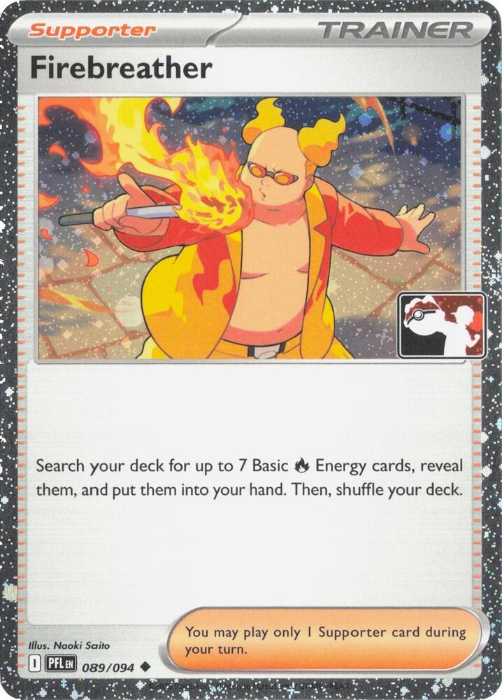 Firebreather - 089/094 (Cosmos Holo) [Prize Pack Series Cards]