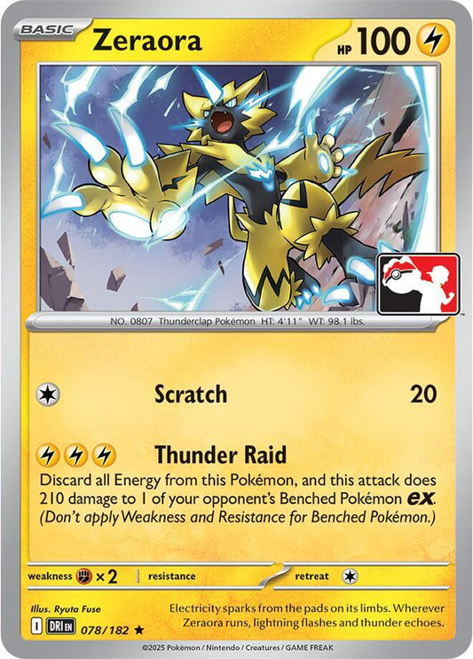 Zeraora - 078/182 [Prize Pack Series Cards]