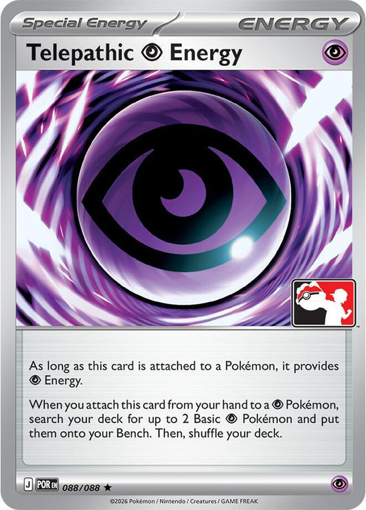 Telepathic Psychic Energy - 088/088 [Prize Pack Series Cards]