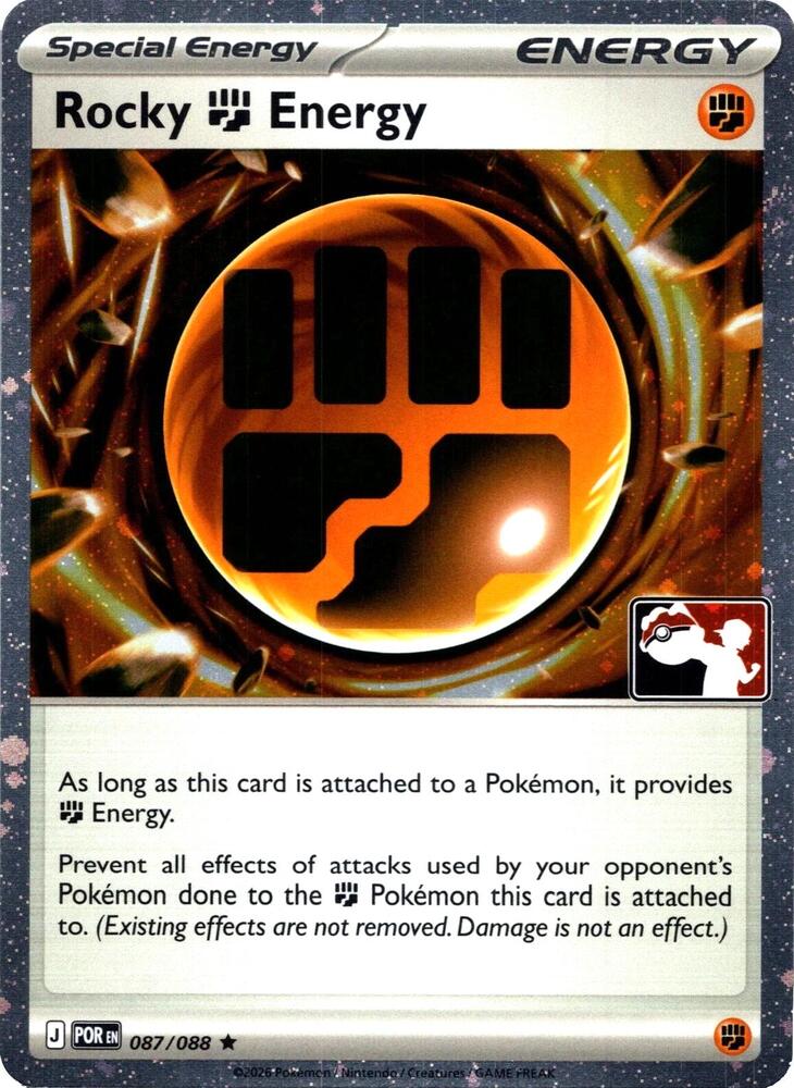 Rocky Fighting Energy - 087/088 (Cosmos Holo) [Prize Pack Series Cards]