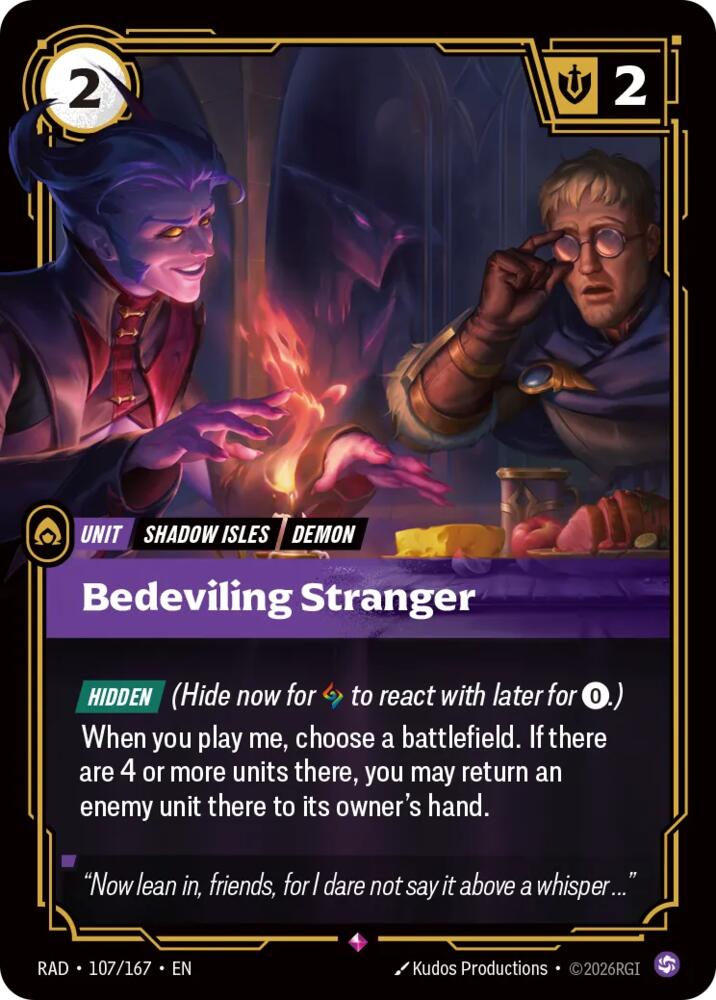 Bedeviling Stranger (107/167) [Radiance]