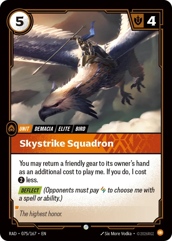 Skystrike Squadron (075/167) [Radiance]