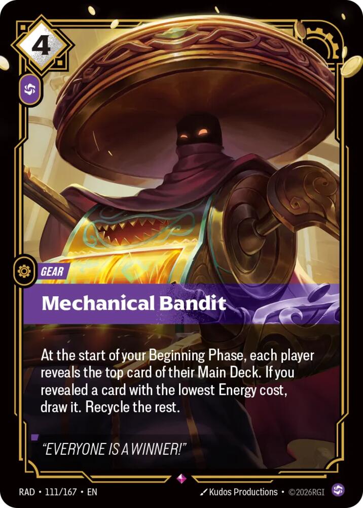 Mechanical Bandit (111/167) [Radiance]