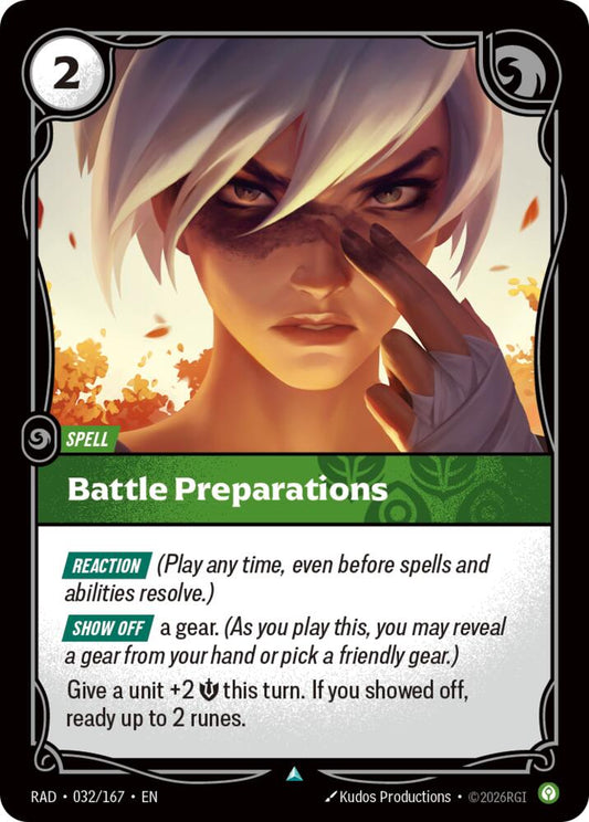 Battle Preparations (032/167) [Radiance]