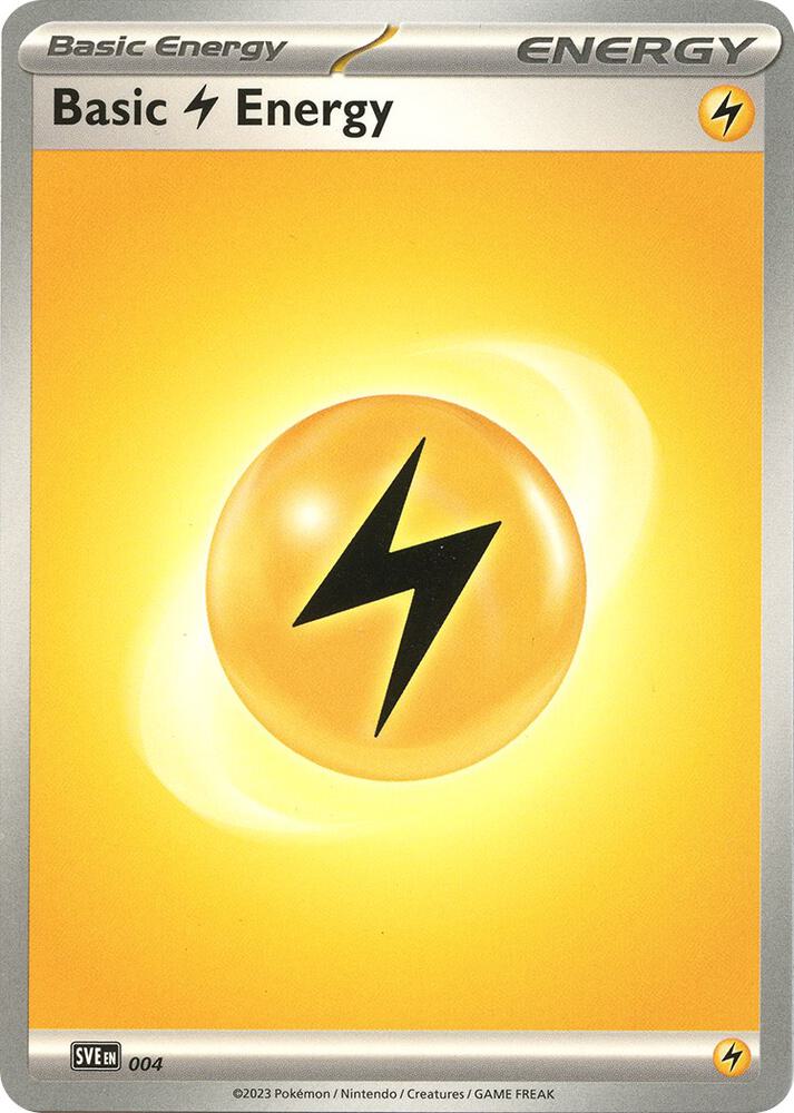 Basic Lightning Energy - 004 [SVE: Scarlet & Violet Energies]