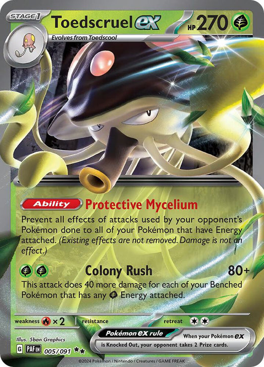 Toedscruel ex - 005/091 [SV Paldean Fates]