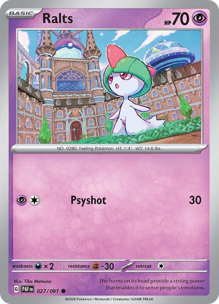 Ralts - 027/091 [SV Paldean Fates]