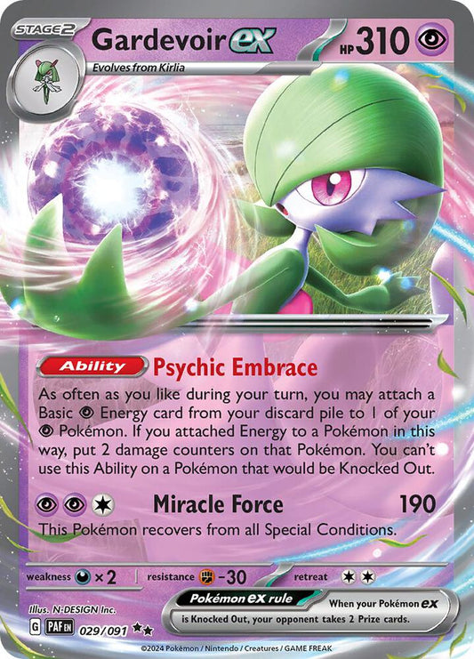 Gardevoir ex - 029/091 [SV Paldean Fates]