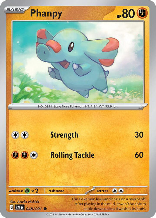 Phanpy (048/091) [SV Paldean Fates]