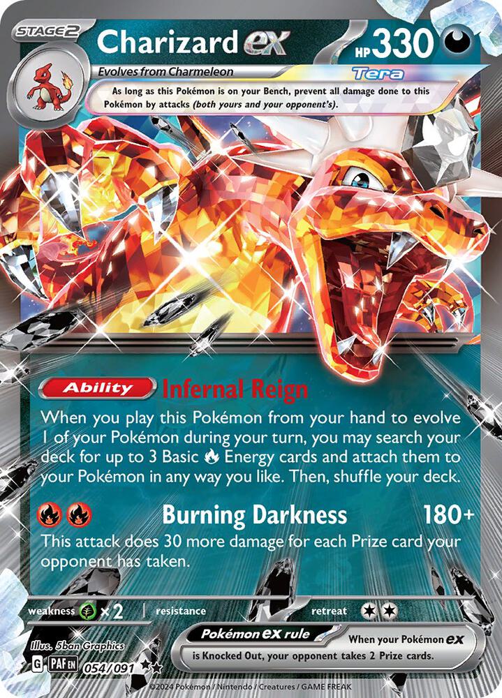 Charizard ex - 054/091 [SV Paldean Fates]