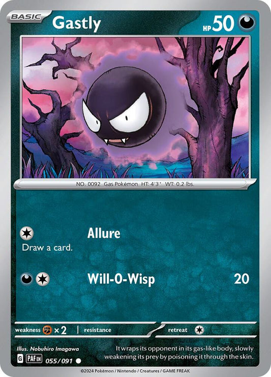 Gastly (055/091) [SV Paldean Fates]