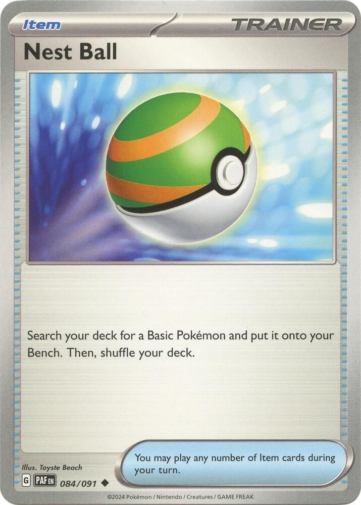 Nest Ball (084/091) [SV Paldean Fates]