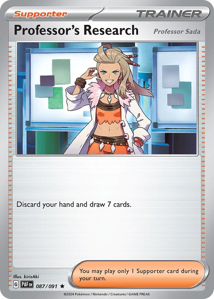 Professor's Research - 087/091 [SV Paldean Fates]