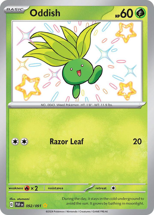 Oddish (092/091) [SV Paldean Fates]