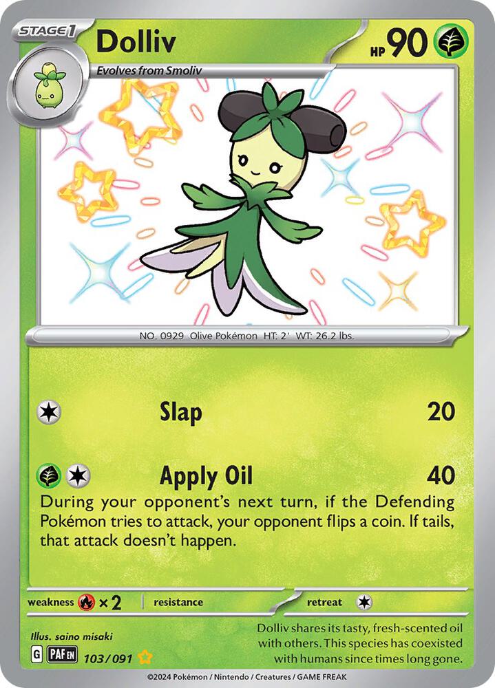 Dolliv (103/091) [SV Paldean Fates]