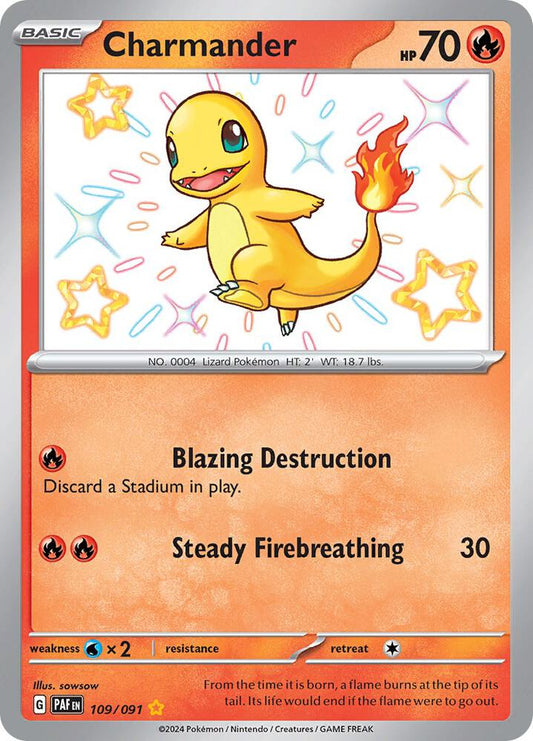 Charmander - 109/091 [SV Paldean Fates]