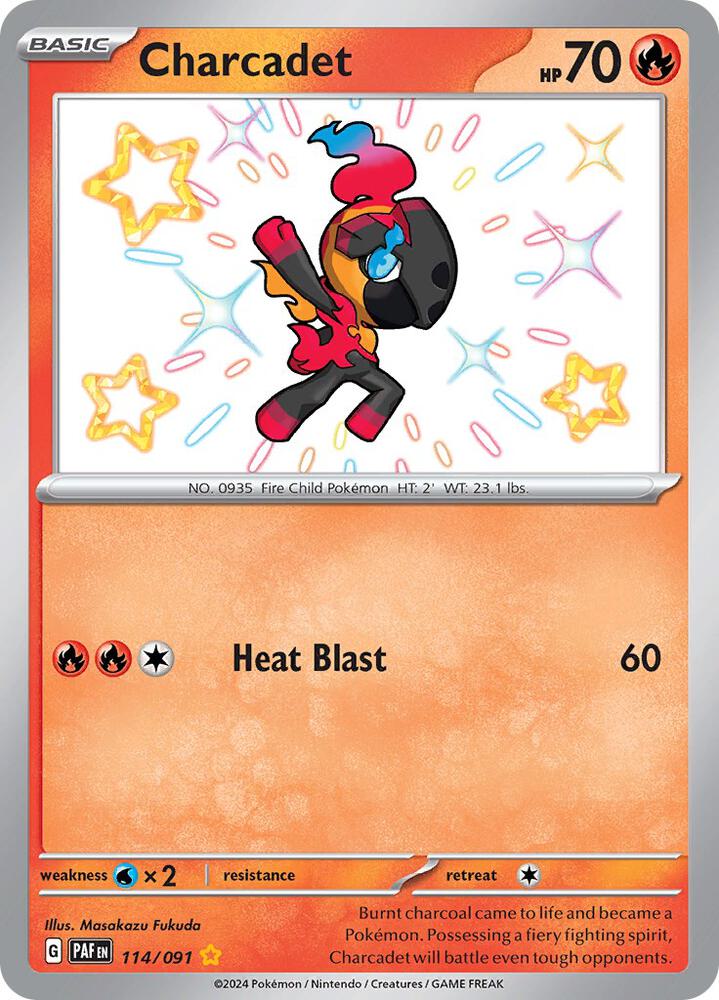 Charcadet - 114/091 [SV Paldean Fates]