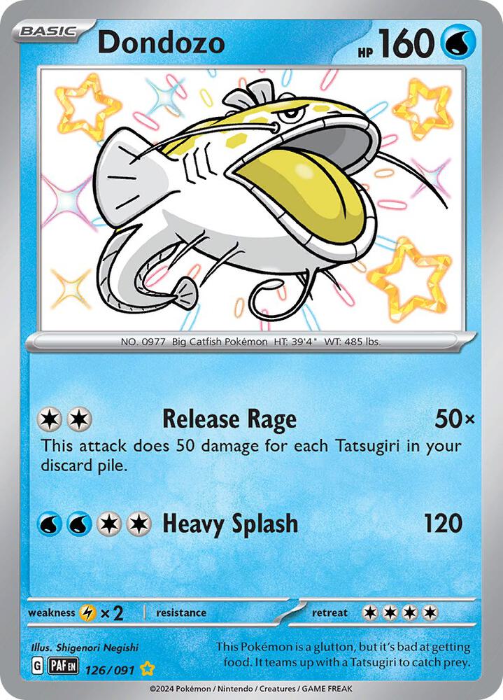 Dondozo (126/091) [SV Paldean Fates]