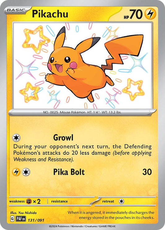 Pikachu - 131/091 [SV Paldean Fates]