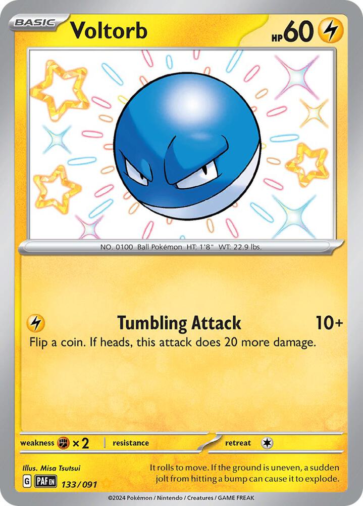 Voltorb (133/091) [SV Paldean Fates]