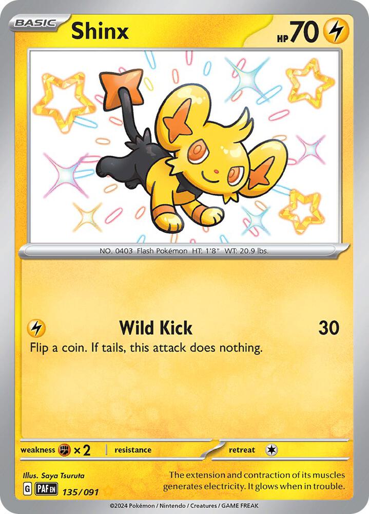 Shinx (135/091) [SV Paldean Fates]