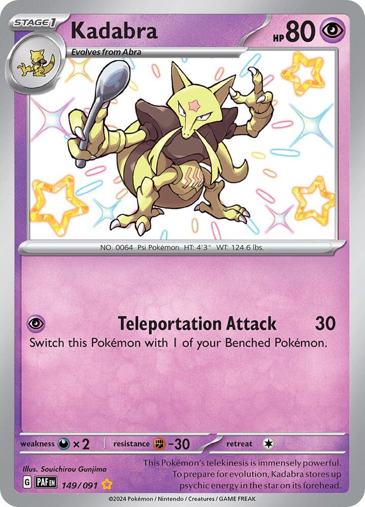 Kadabra (149/091) [SV Paldean Fates]