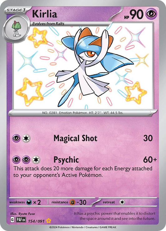 Kirlia - 154/091 [SV Paldean Fates]