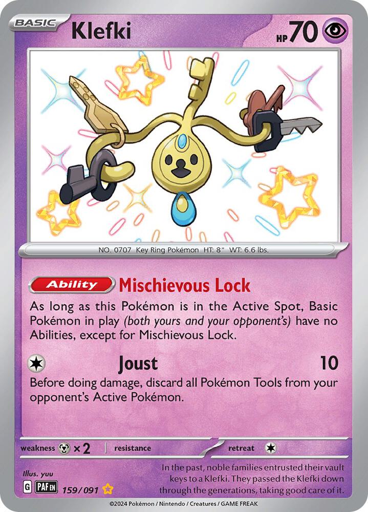 Klefki (159/091) [SV Paldean Fates]