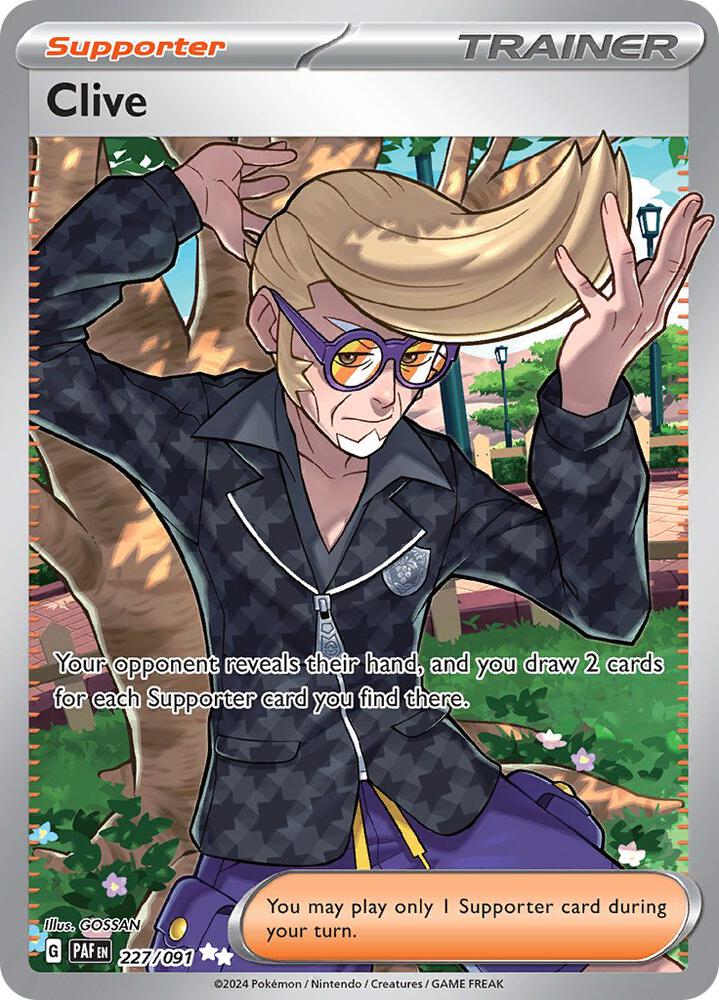 Clive - 227/091 [SV Paldean Fates]