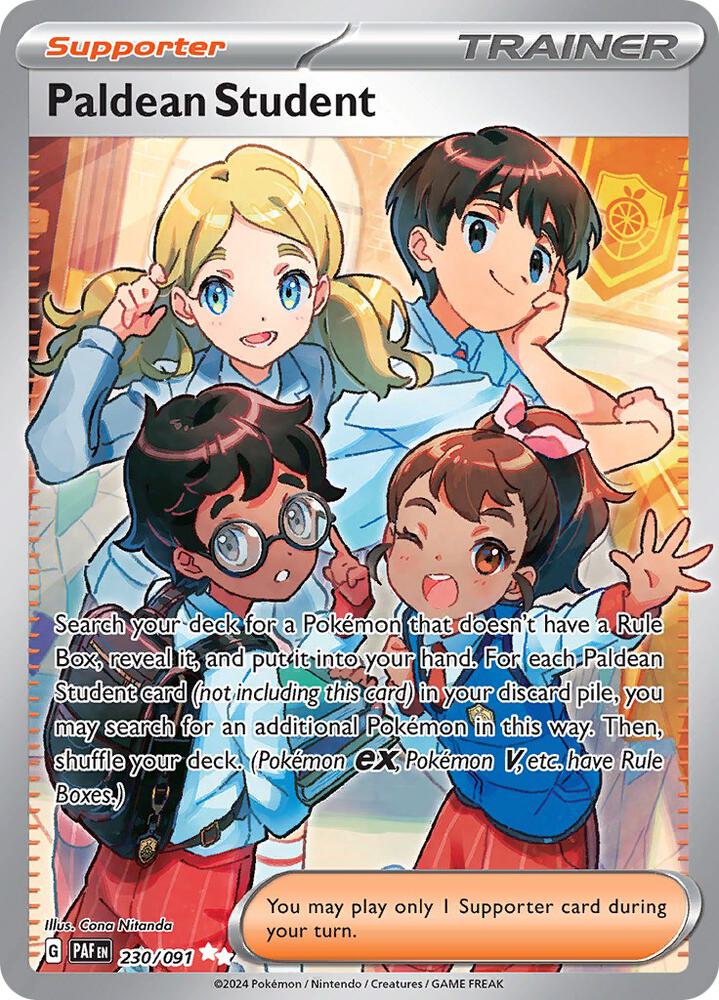 Paldean Student - 230/091 [SV Paldean Fates]