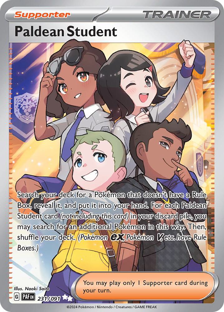 Paldean Student - 231/091 [SV Paldean Fates]