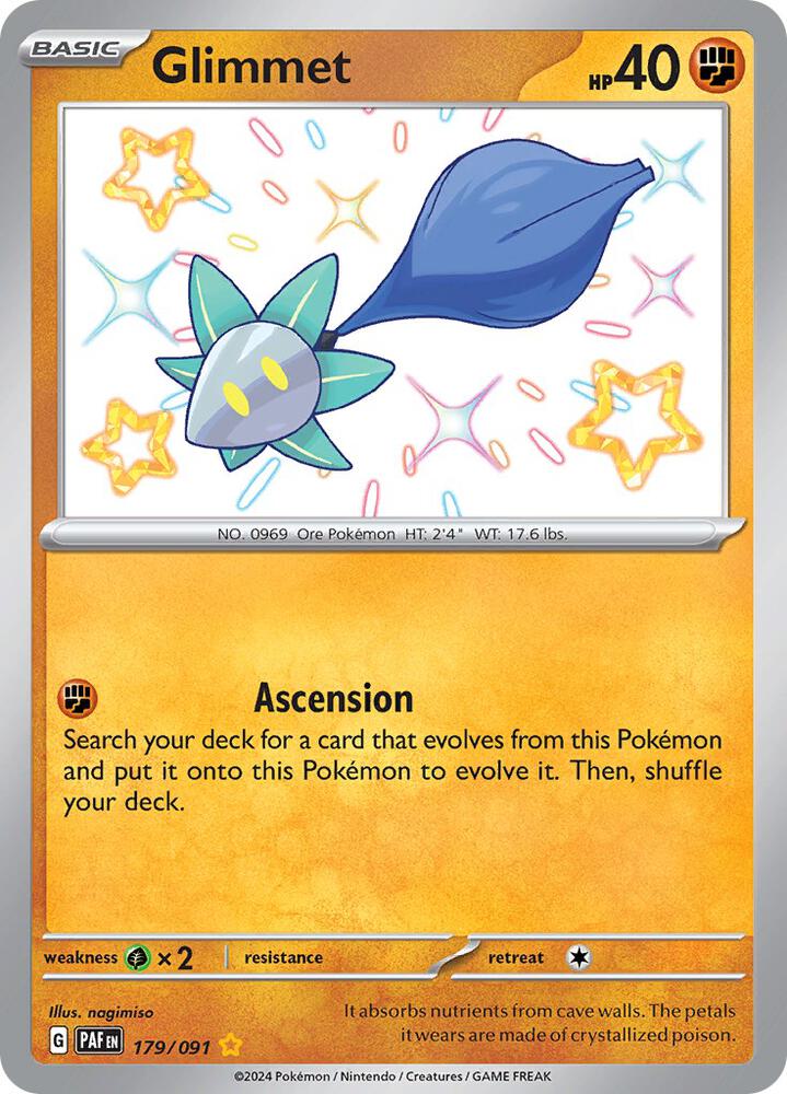 Glimmet (179/091) [SV Paldean Fates]