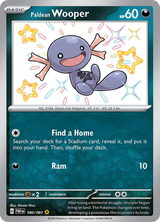Paldean Wooper - 180/091 [SV Paldean Fates]